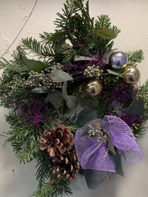 Plum Pudding - Holiday Wreath