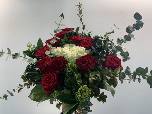 Classic Love; Dozen Red Rose Bouquet - Image 2